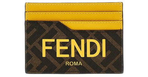 fendi ff 0169 ybv140|FF wallet Fabric Multicolour .